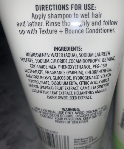 Shampoo Ingredients